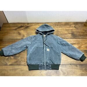 Vintage Carhartt Green Youth Small Distressed JQ643